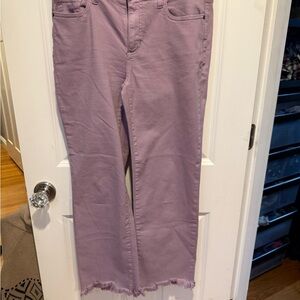 Sneak Peek Lavender Ankle Jeans
